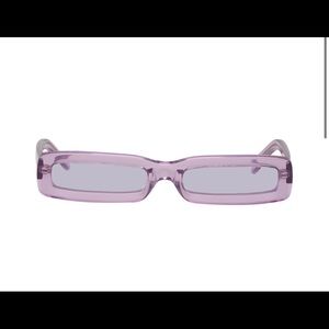 Purple Rectangle Sunglasses